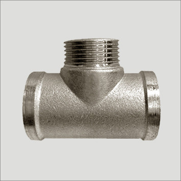 Трійник 1/2" ВНВ нікельований, фото 1