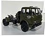 Модель Вантажівка Сідельний тягач МАЗ-508В 1962 (хакі) | Наш Автопром, фото 3