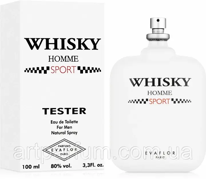 Туалетна вода для чоловіків Whisky Sport Tester Men 100ml