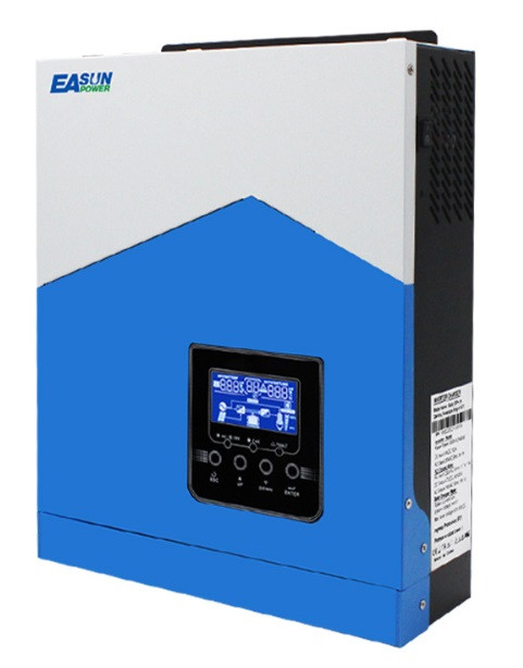 Гібридний сонячний інвертор (hybrid) Easun iSolar-SMH-II-2.2KW 12V MPPT для LiFePo4 із зарядним пристроєм