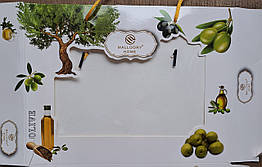 Подарункова коробка для рушників 25х20х5 Оливки