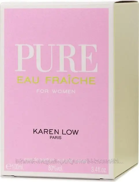 Парфумована вода для жінок Karen Low Pure Eau Frache 100ml
