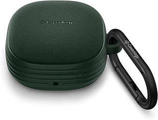 Чохол Caseology Vault Matte Midnight Green для Samsung Galaxy Buds 2 | Live | Pro | FE ACS03370