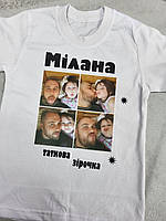 Іменна футболка з друком, "Таткова зірочка"