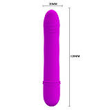 Вибратор - Pretty Love Beck Vibrator Purple, фото 5