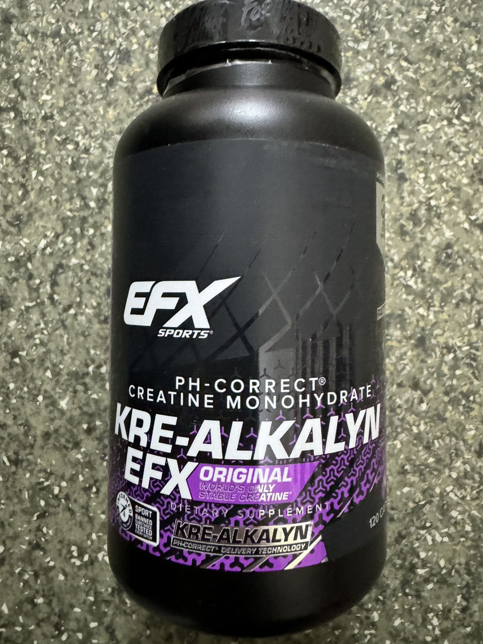 Креатин креалкалин EFX Sport Kre-Alkalyn 750mg 120 caps
