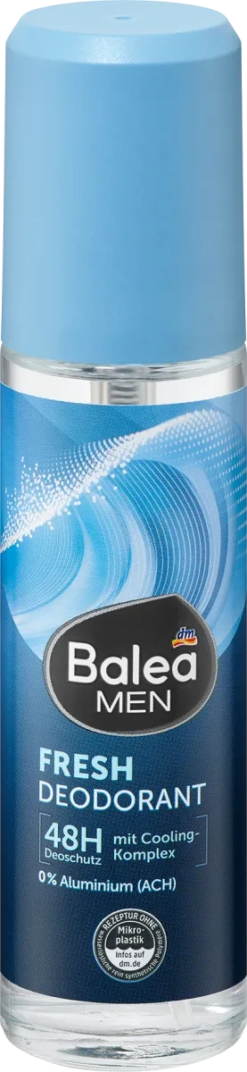 Дезодорант - антиперспірант Balea men Fresh Zerstäuber, 75 мл