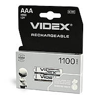 Акумулятори Videx, HR03, AAA, 1100mAh, double blister/2шт