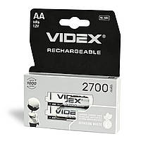 Акумулятори Videx, HR6, AA, 2700mAh, double blister/2шт