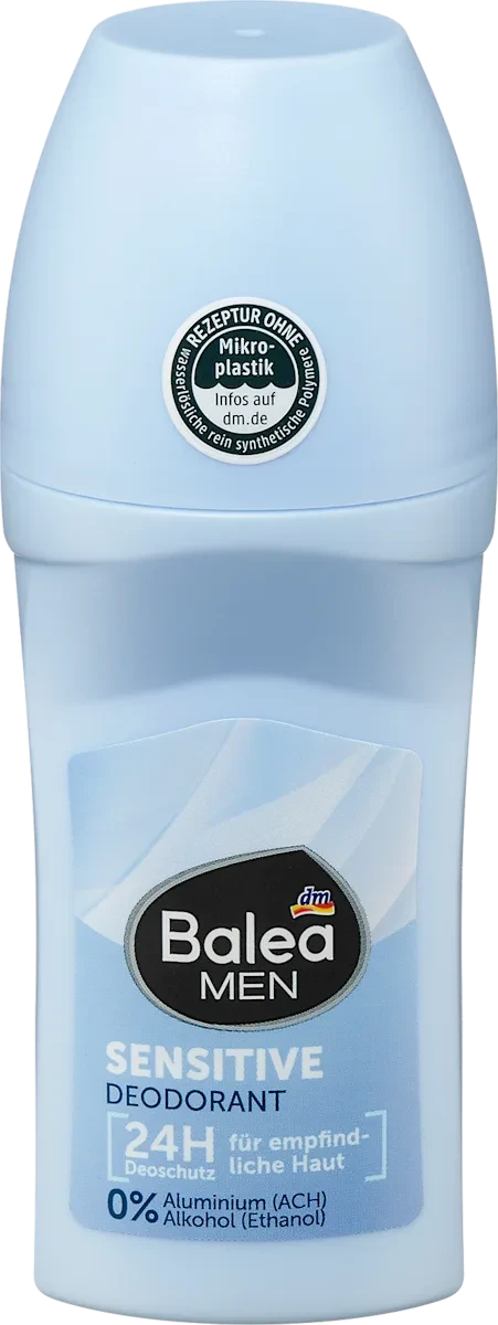 Кульковий дезодорант Balea men Sensitive, 50 мл
