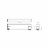 LED світильник трековий VIDEX TR05 15W 4100K 220V чорний, фото 7