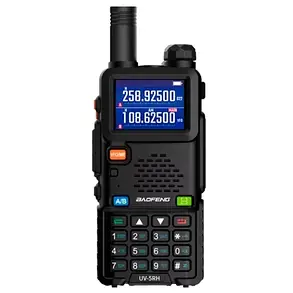 Рація Baofeng UV-5RH потужна 10Вт, заряджання type-c, фото 4