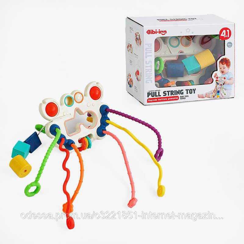 Брязкальце 688-73 сортер, пальчикова гра, поп-іт, прорізувачі, в коробці [Склад зберігання: Одеса №4]