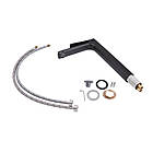 Змішувач для раковини Qtap Slavonice високий QTSLA1042H103B Black Matt, фото 4