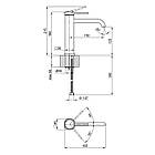 Змішувач для раковини Qtap Robin QTROB1060M102K Black Chrome, фото 3
