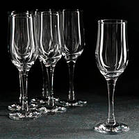 Набір келихів для шампанського Pasabahce Tulipe 200мл 6шт (44160)