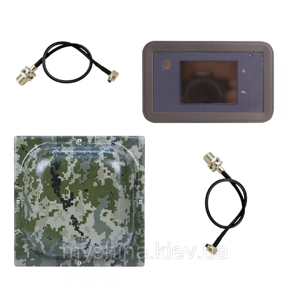 Комплект "4G LTE Wi-Fi роутер Netgear Aircard AC815S Box + антена MIMO MARKETNET T800 Мілітарі", фото 1