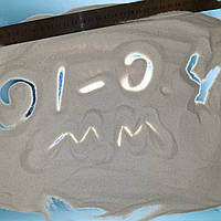 Кварцовий пісок 0.1–0.4 мм для піскоструминних робіт, виробництва скла та фільтрації