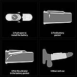 Насадка на член - Vibrating Drip Knights Ring Blue, фото 4