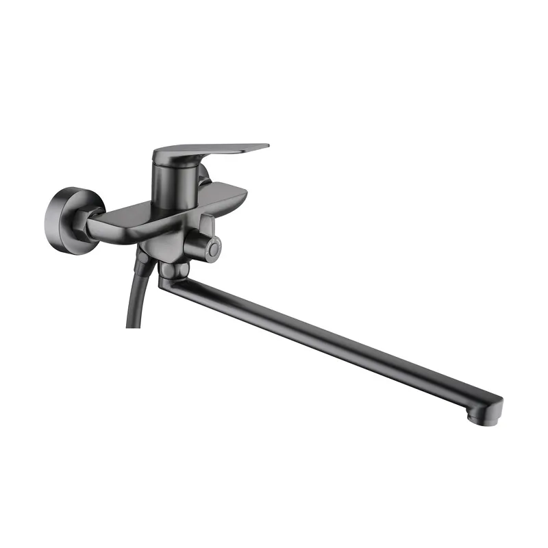 Змішувач для ванни Mixxus Premium DERBY 006 (EURO) GRAPHITE (MI6608), фото 1
