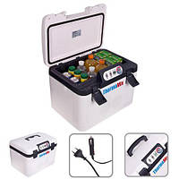 Автохолодильник термоелектричний 19 л. Авто Холодильник автомобільний DC/AC 12 24 220 V 60 W M07