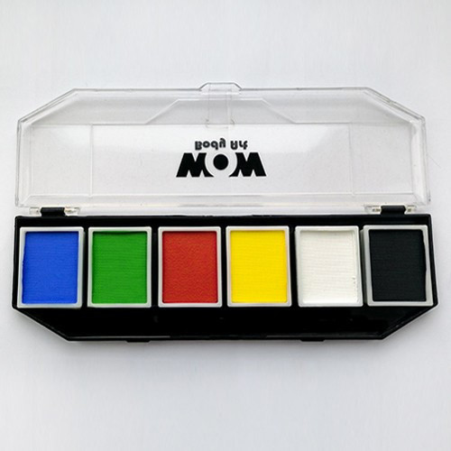 Аквагрим WOW 6 Основних регулярних кольорів, фото 1