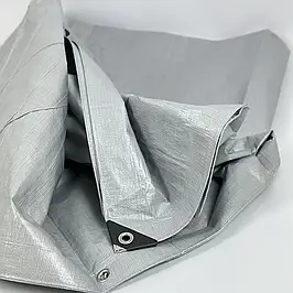 Тент польський пландека сірий 110 грамів на метр квадратний