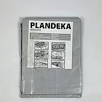 Тент Plandeka Мосhnа 110 гр/м2 Сірий 3х4 м Універсальний садовий тент