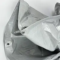 Тент Plandeka Мосhnа 110 гр/м2 Сірий 10х10 м Захисний тент від опадів