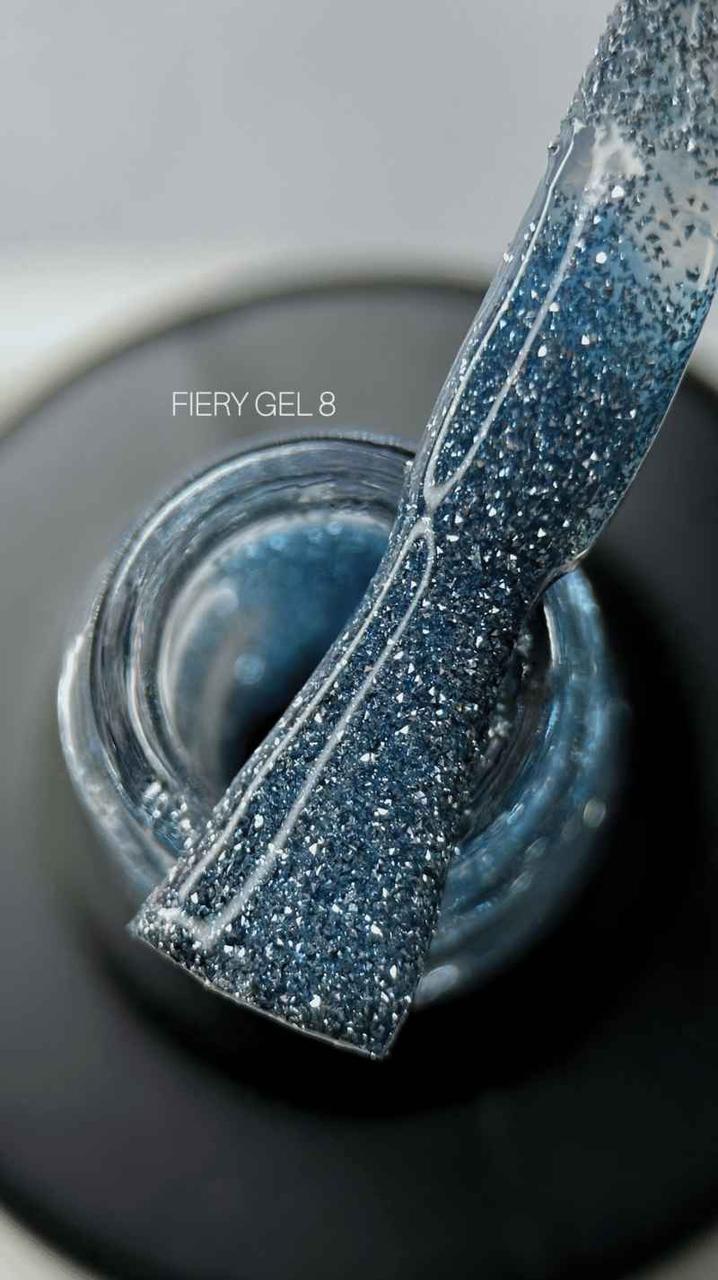 Світловідбивний гель-лак Saga Fiery 08