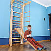 Дитячий спортивний куточок "Трансформер" з мотузковим набором і дошкою для пресу ТМ "SportBaby" (220х80 см), фото 5