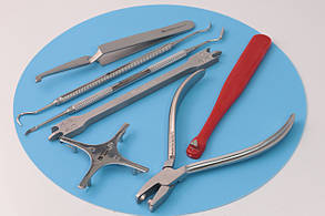 Набір інструментів для ортодонтії (7шт)