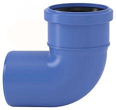 Коліно для каналізації VALSIR TRIPLUS D 110х90° (12 dB(A)) безшумна (Італія) 650459