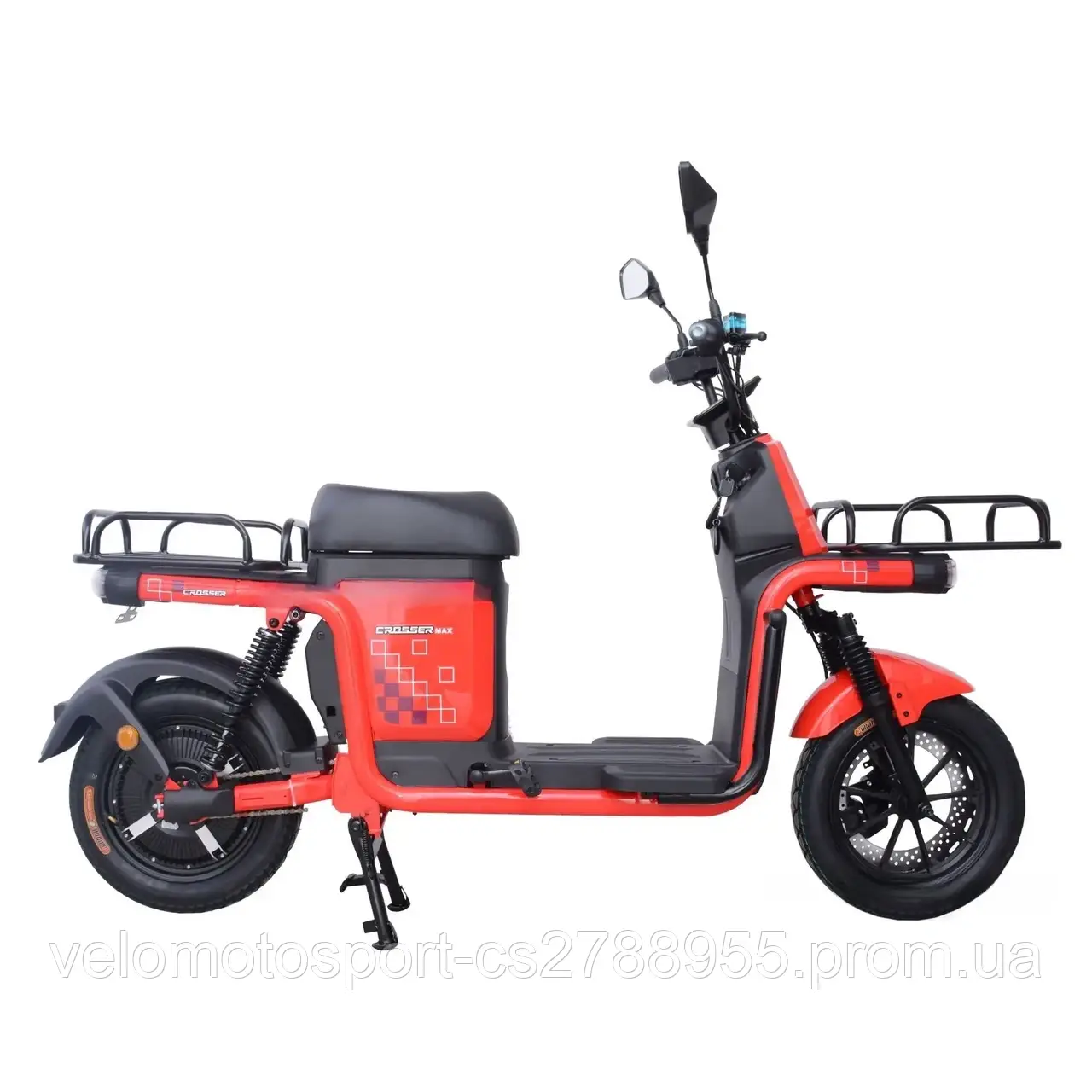 Електроскутер Crosser Кроссер MAX 800 W 72V 20Ah, фото 1