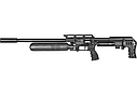 FX AirGuns FX Impact M4 Sniper - чорний, фото 2