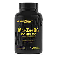 Комплекс цинк, магній В6 IronFlex Mg + Zn + B6 Complex 120 caps