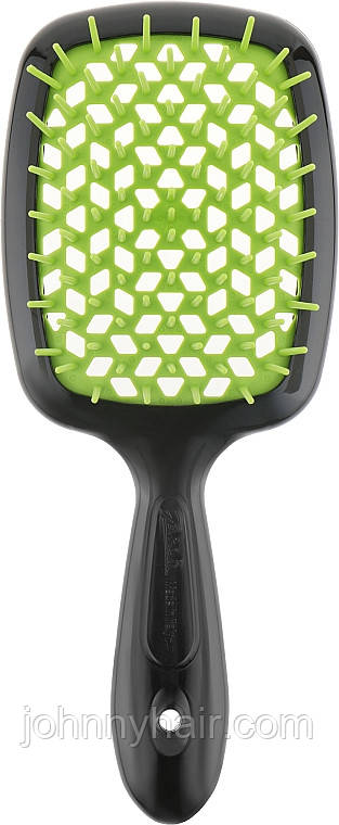 Щітка Janeke Superbrush чорна (зелена серединка), фото 1