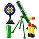 Іграшковий міномет для дітей зі снарядами та мішенню  Зелений, фото 5
