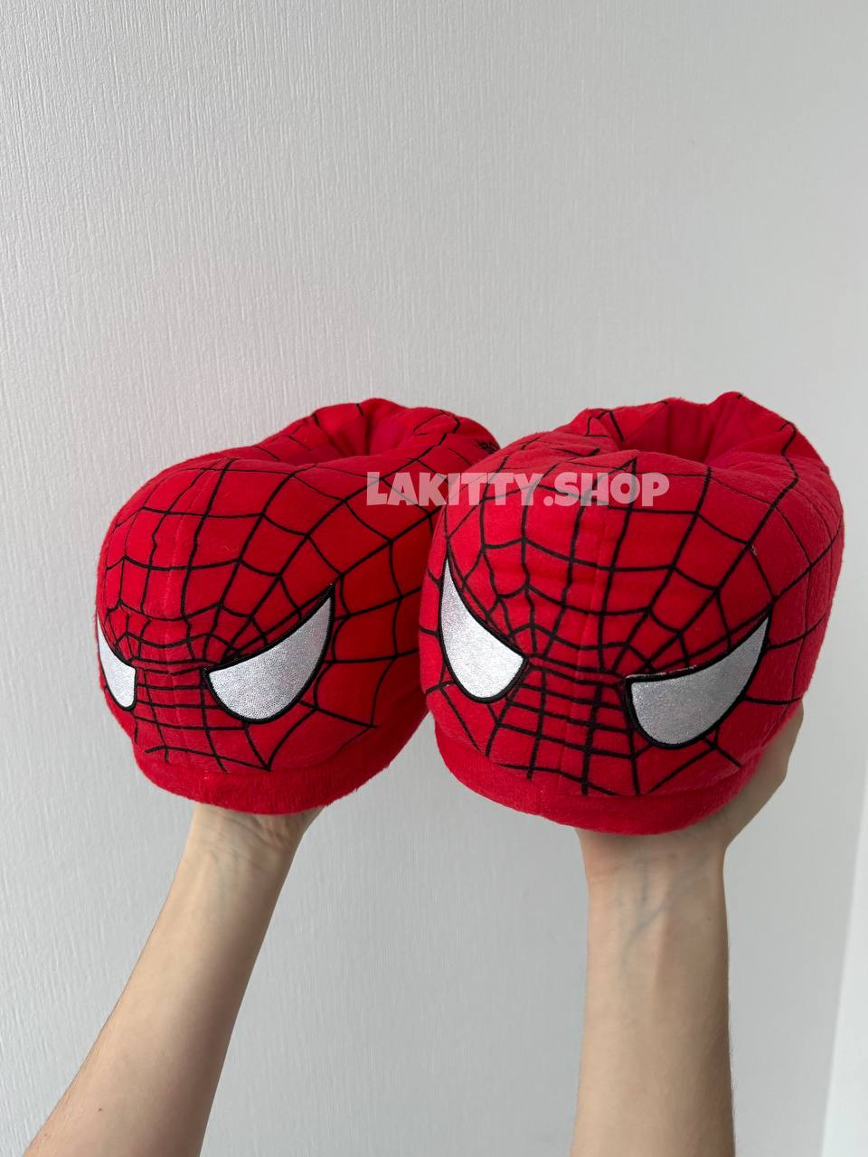 Капці SPIDERMAN Мягкі Домашні Тапочки Теплі Зручні
