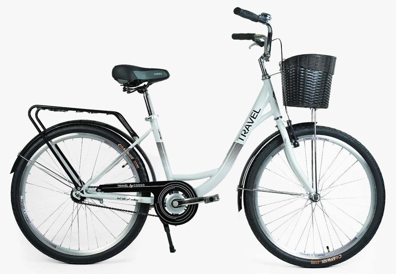 Міський велосипед Corso TRAVEL 26" TR-7302, фото 1
