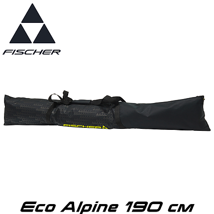 Чохол для гірських лиж Fischer Skicase Eco Alpine на 1 пару довжиною 190 см, фото 1