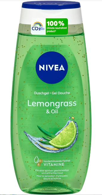 Гель для душу Nivea MEN 250 мл Lemongrass & Oil