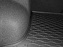 Килимок у багажник VW T-Roc 2017- (верхнє положення), гумовий Rigum Чехія (437119), фото 3