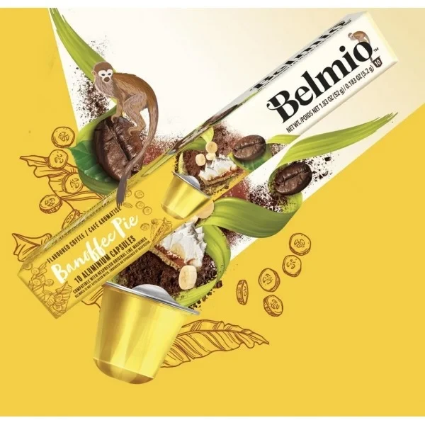 Кава в капсулах Belmio Banoffee Pie, 10 капсул Nespresso