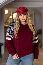 Теплий жіночий світшот "Today" | Батал