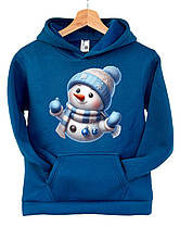 Дитяча тепла толстовка «Сніговик»