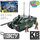 Конструктор Limo Toy Танк "Challenger 2", 407 деталей, фото 4
