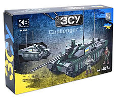 Конструктор Limo Toy Танк "Challenger 2", 407 деталей