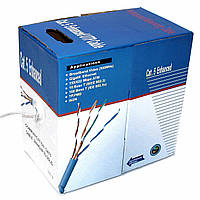 Витая пара сетевой кабель FTP экранированный бухта 305 метров Кабель для интернета UTP Cat 5e