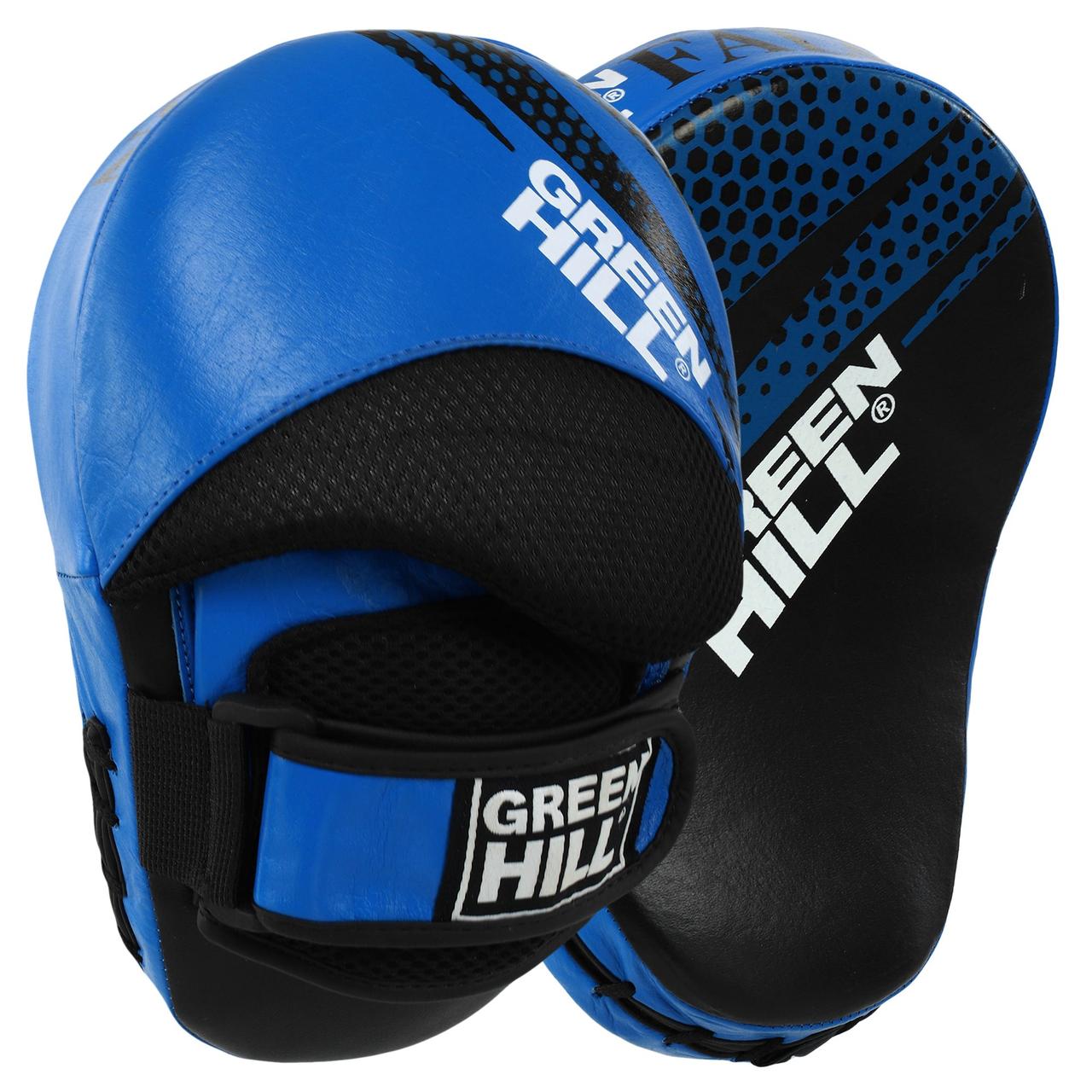 Лапи вигнуті для боксу та єдиноборств шкіряні GRENHILL BO-9791 (2шт)